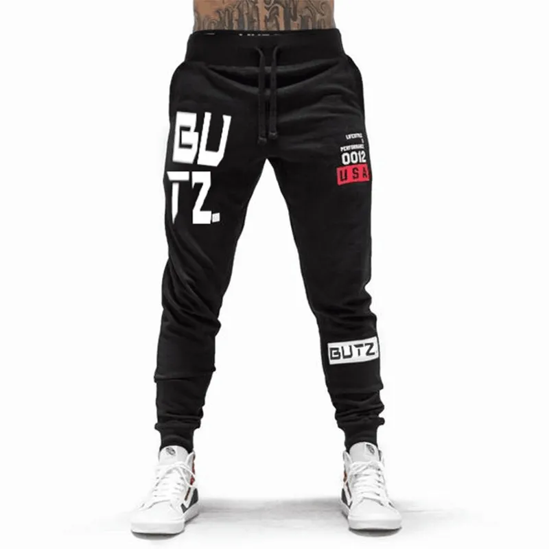 

Muscle Fitness Sports Pants Sports Men Running Bottoming Pants Slim Breathable Casual Trousers Guard Sweatpants Ropa Deportiva
