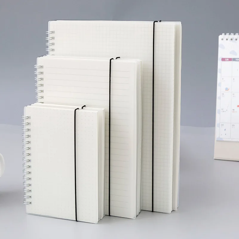 

DIY Agenda A5 A6 B5 Planner Organizer Spiral Diary Notebook Journal Coil Grid Dotted Blank Line Sketch Note Book Travel Handbook