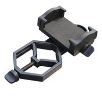 universal cell phone adjustable adapter mount microscope spotting scope telescope clip bracket mobile phone holder