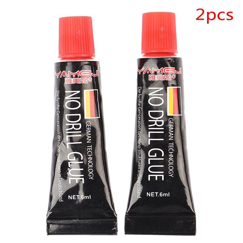 

2pcs Strong Adhesive Glue Silane Polymer Metal Adhesive For Stationery Glass Jewelry Crystal Glue