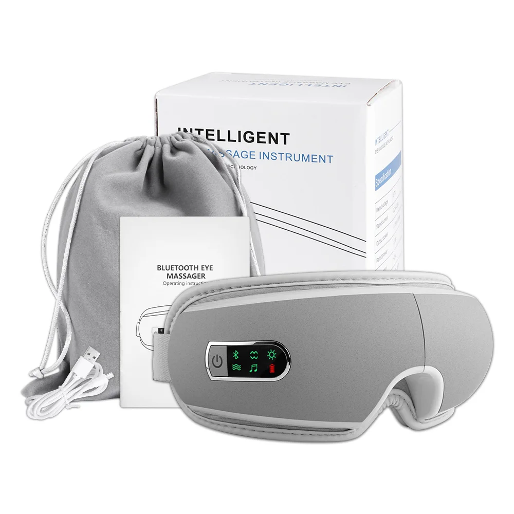 

Eye Massager Electric Eye Mask Massage Air Pressure Therapy Bluetooth Vibration Heating Beauty Eyes Care Tools Sleeping Mask