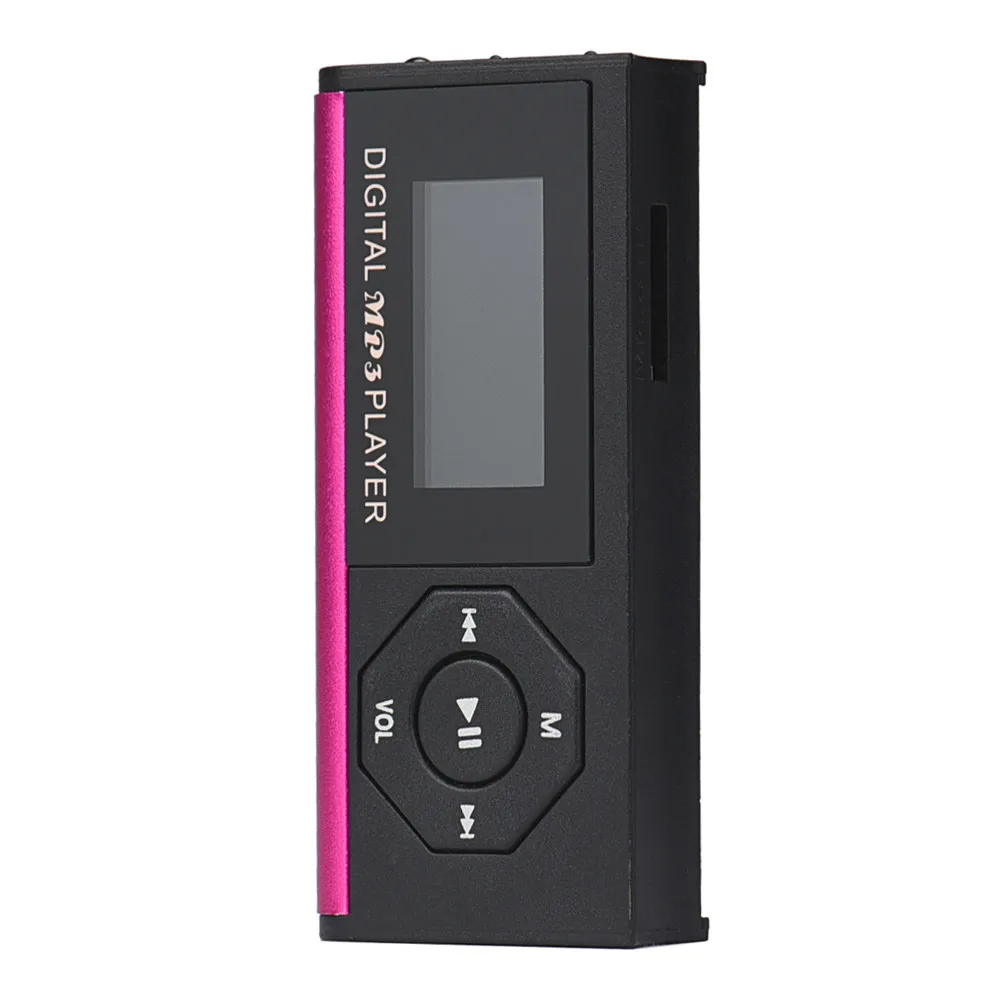 Binmer USB Mini MP3 Music Player LCD Screen Support 2/4/8/16GB/32GB Micro SD TF Card Sport Jazz Rock 2020 English Chinese | Электроника