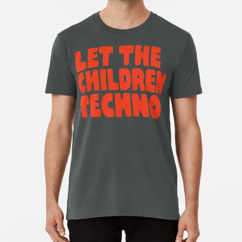 Let The Children Techno футболка let the children techno ed banger records justice daft punk busy p dj mehdi sebastian|Мужские