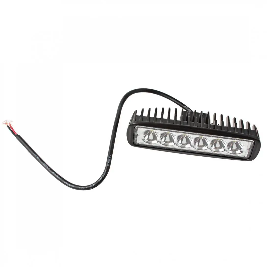 2 шт./лот 18 Вт Водонепроницаемый Автомобильный светодиодный рабочий свет бар