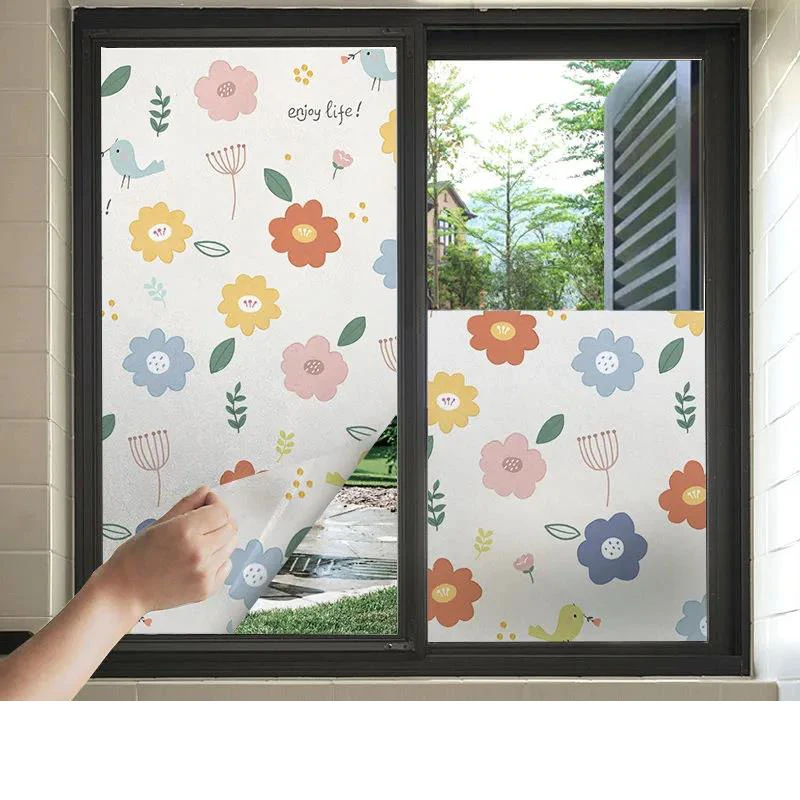 Настенная оконная пленка для конфиденциальности спальни гостиной ванной