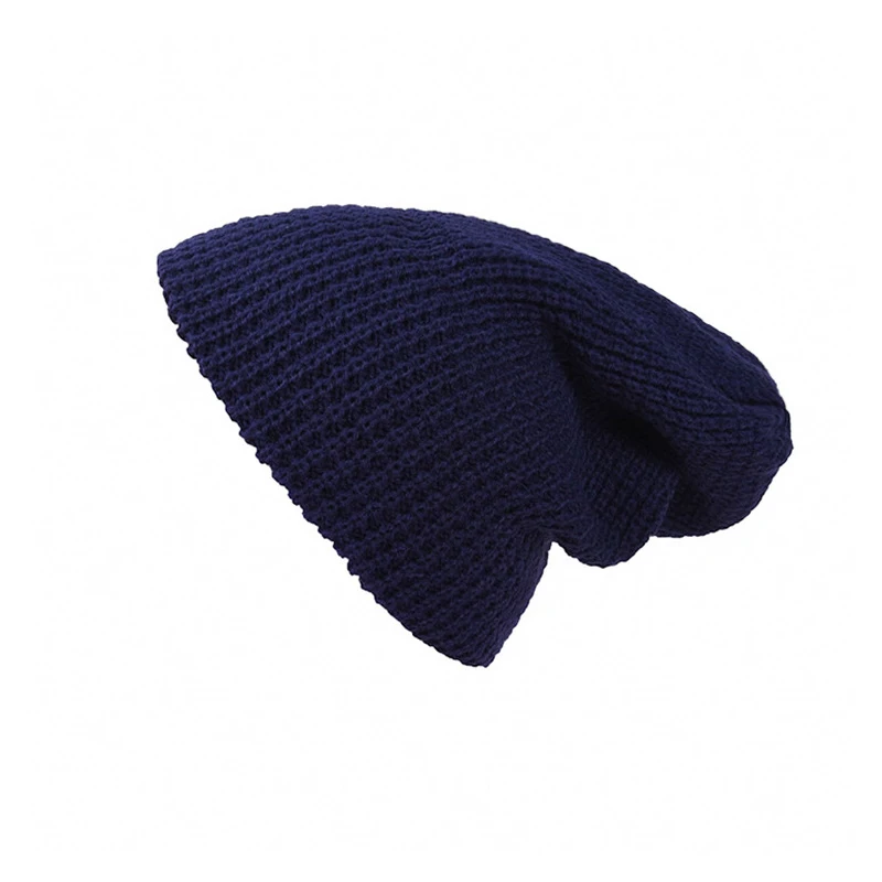 

2020 Unisex Solid Knitted Beanie Hat Winter Autumn Warm Hip-hop Skullies Cap For Men Women Casual Simple Fashion Hats