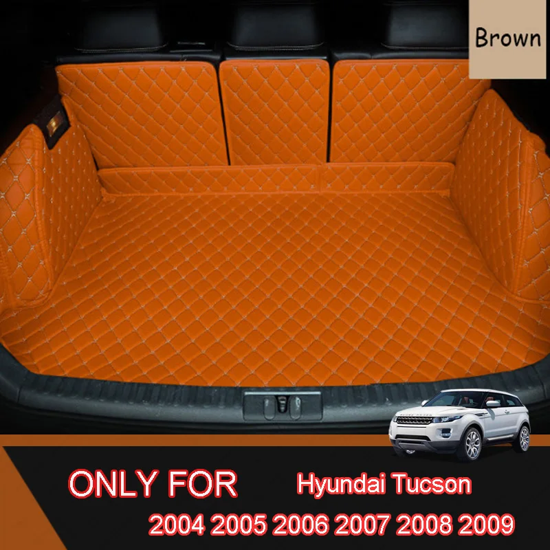 Коврик для багажника автомобиля кожаный коврик Hyundai Tucson JM 2004 2005 2006 2007 2008 |