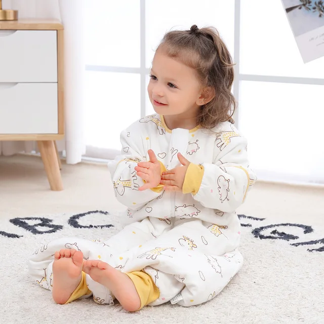 Спальный мешок-коляска для новорожденных детская кровать с рисунком животных