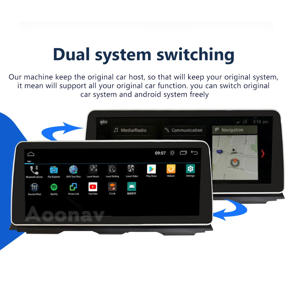 Автомобильная Мультимедийная система 256 ГБ android 11 Snapdragon 662 2din для BMW X5 E70 F15 X6 F16 E71