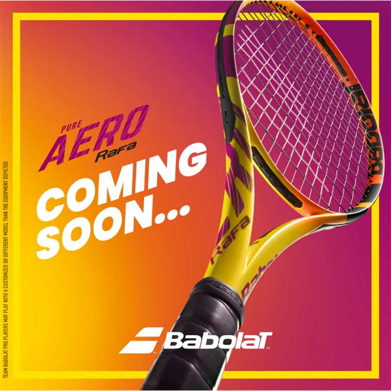 

2021 New Nadal Tennis Racket PA RAFA Carbon Fiber Male And Female Professional Competition Training Tennis Racket -40