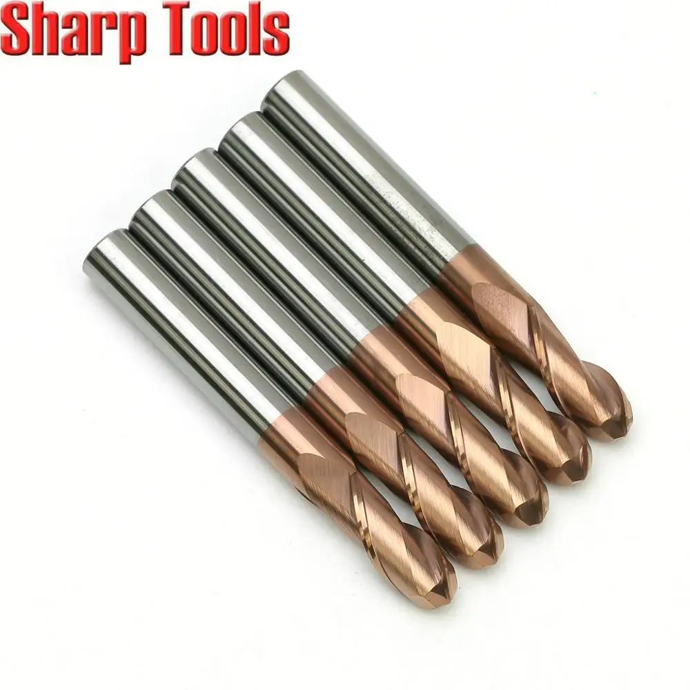 6*30 мм 2 сверла из карбида вольфрама шаровая мельница резак для гравировки металла