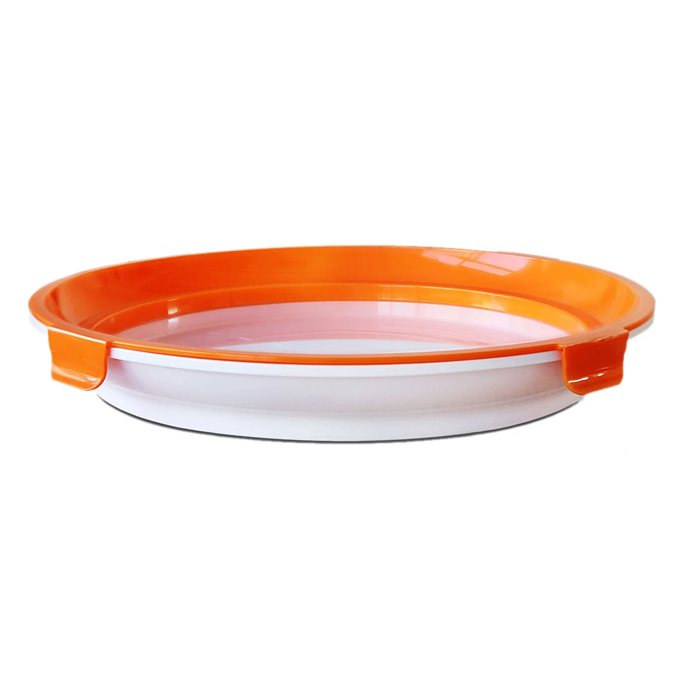 

Vegetables Organizer Plates Fresh Food Holder Kitchen Food Preservation Tray Keeping Fresh Spacer Organizer PP Refrigerator
