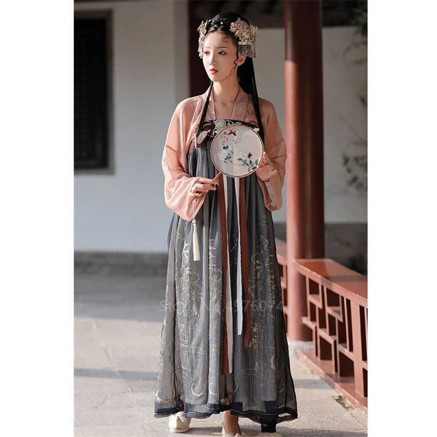 Hanfu платье для женщин Древний китайский костюм фея косплей элегантный династии