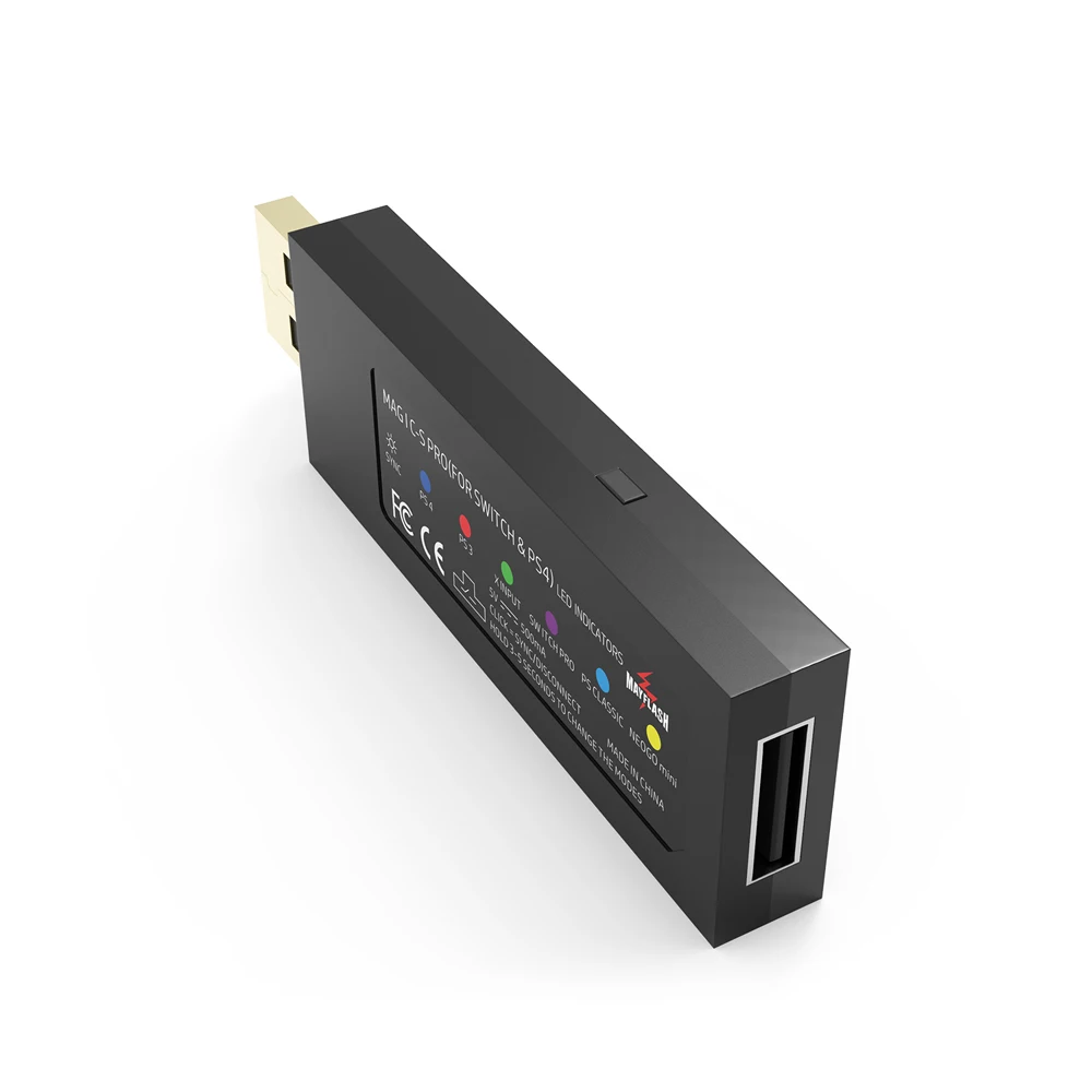 

For MAGIC-S PRO Wireless Controller Adapter for Switch/PS4/PS3/NEOGEO mini/PS Classic for PS5/SeriesX controller