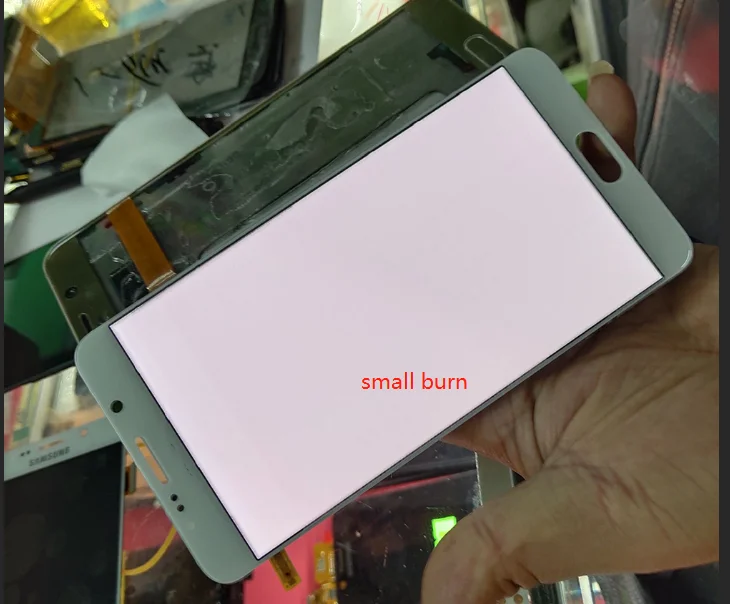 Оригинальный ЖК дисплей для Samsung Note 5 дигитайзер сенсорного экрана Galaxy N920 N920I N920G