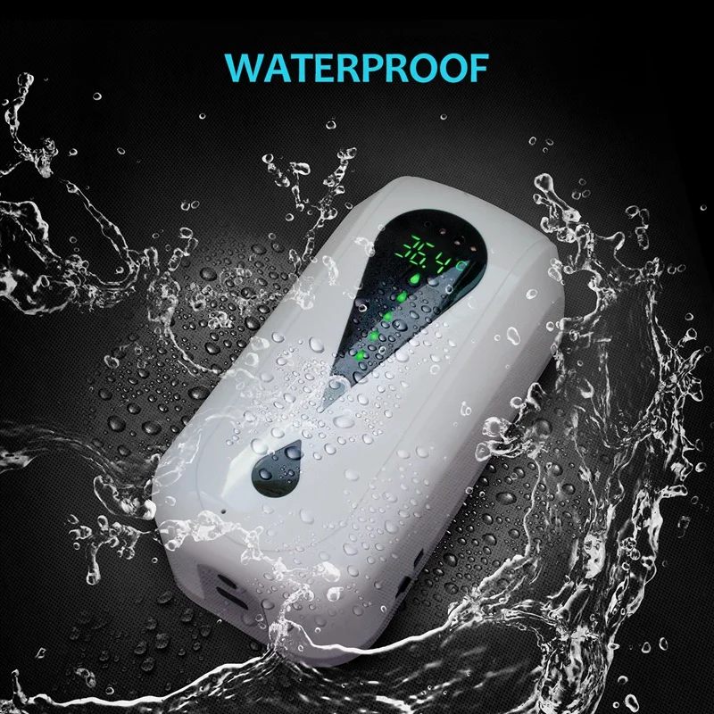 

1200Ml Automatic Sensor Soap Dispenser with ligent Infrared Temperature Measurement,Wall-Mounted Machine