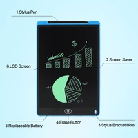 8 5 12 inch lcd writing tablet graphic tablet drawing tablet led light drawing pad digital board electronic smart notebook