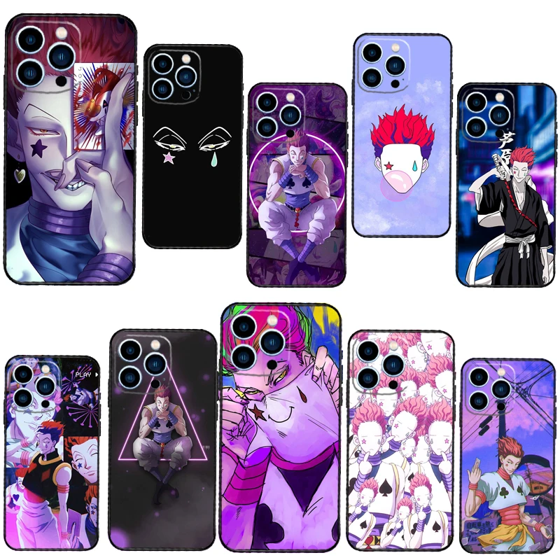 Чехол Hisoka Hunter X Для iPhone 12 13 Pro Max XS XR 7 8 Plus чехол для 11 14 15 SE 2020 |