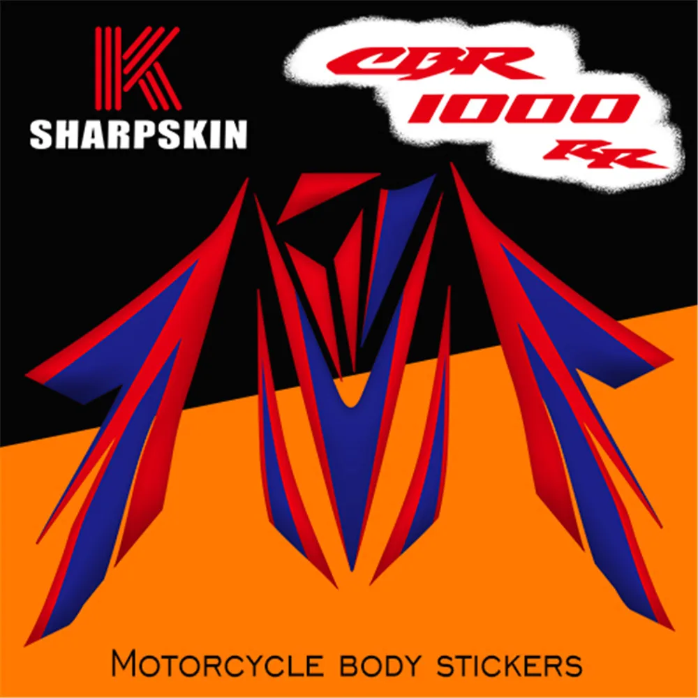 Мотоциклетная наклейка защитный чехол обтекатель Светоотражающая на корпус
