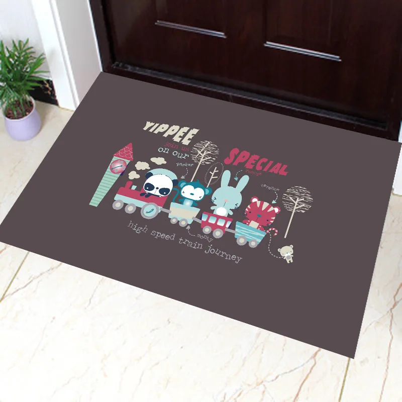 

Cartoon Door Mat Living Room Decoration Carpet Bedroom Carpet Kitchen Floor Mat Entry Port Foot Mat Anti-slip Floor Mat Rugs