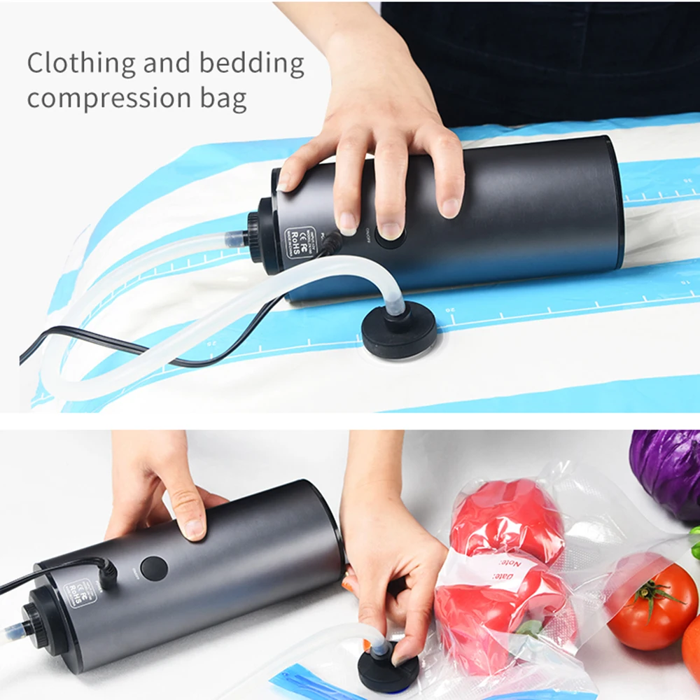 Бытовой дорожный мини портативный Перезаряжаемый Электрический вакуумный насос