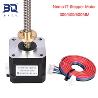 biqu nema 17 stepper motor 42 motor 17hs4401s t8x8 300400500mm with t8 screw 3d printer parts copper nut lead