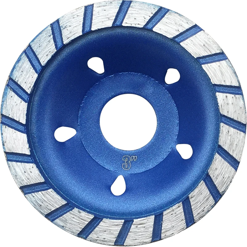 Стальной стальной стакан 80 мм/100 мм алмазный шлифовальный круг 3/4 дюйма аксессуар