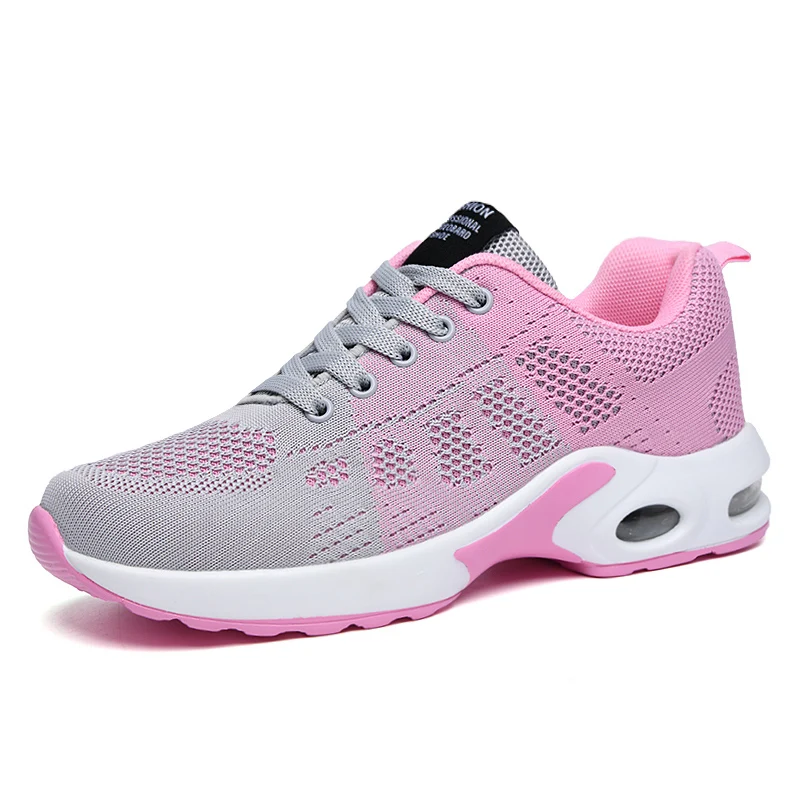 

2021 Hot Sell Women Sport Shoes Fashion Platform Sneakers Mesh Outdoor Casual Sneakers Ladies Running Shoes Size35-42