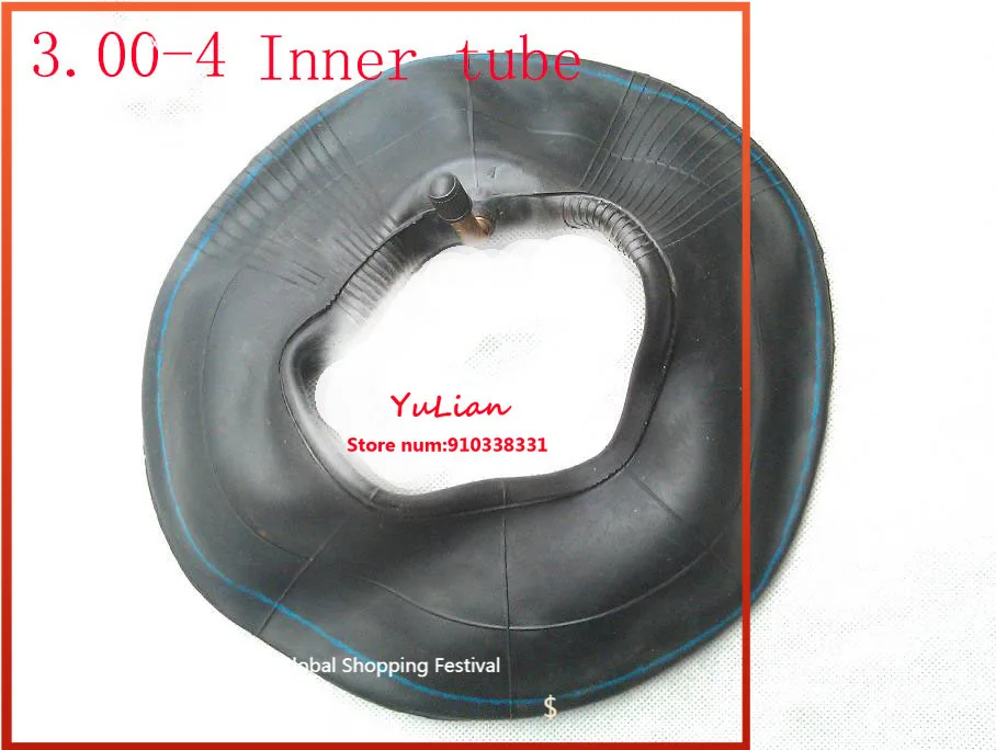 3.00-4 Внедорожная внутренняя камера для шин для самоката Razor E300, гоночного карта, тележки-перевозчика, электрической/бензиновой утилиты