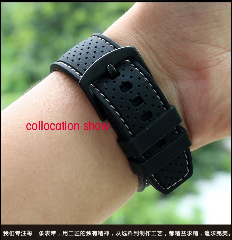 Для мужских часов Timex T49859 | T2N720 | T2p141 | T2n722 | 723 | 738 | 739 водонепроницаемый резиновый ремешок 24*16 мм наконечник с инструментами сережки-гвоздики