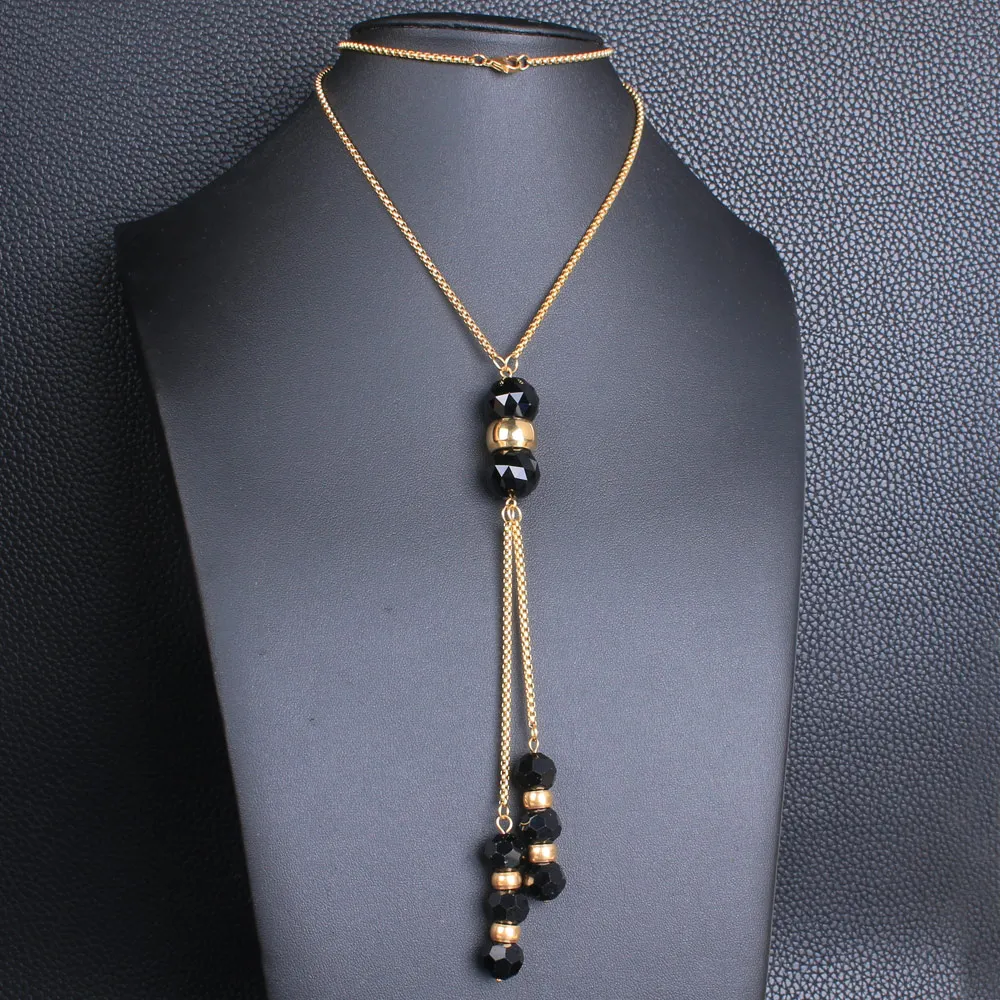 Новинка оптовая продажа длинные 650 мм Ювелирные изделия из нержавеющей стали