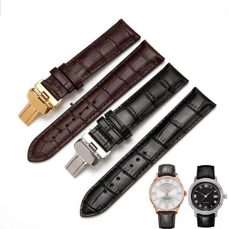 

High Quality Handmade Genuine Leather Watch Band18/19/20/21/22mm For Tissot Lilock Curved Strap Belt 1853 Substitute For T41