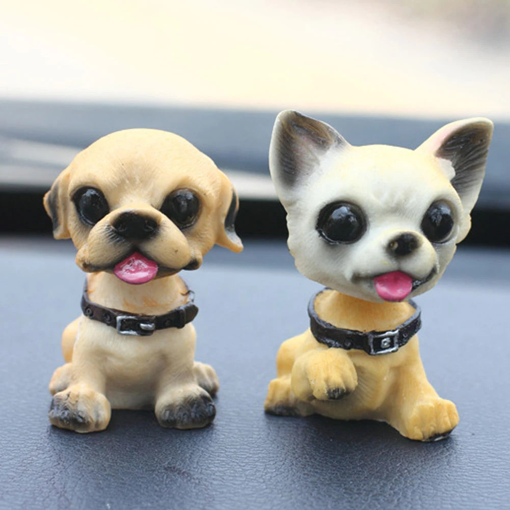Креативное украшение из смолы для собаки автомобиля Приборная панель дома |