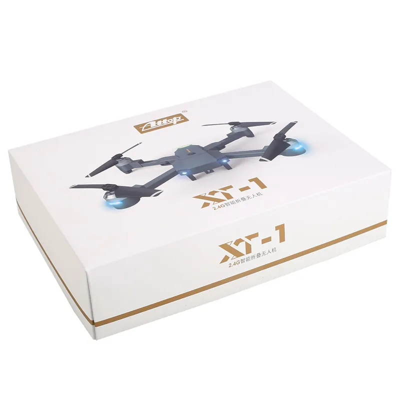 XT-1 складной Радиоуправляемый Дрон с камерой WiFi FPV 2MP RC вертолет Квадрокоптер высота удерживающий Дрон Безголовый режим 360 градусов флип
