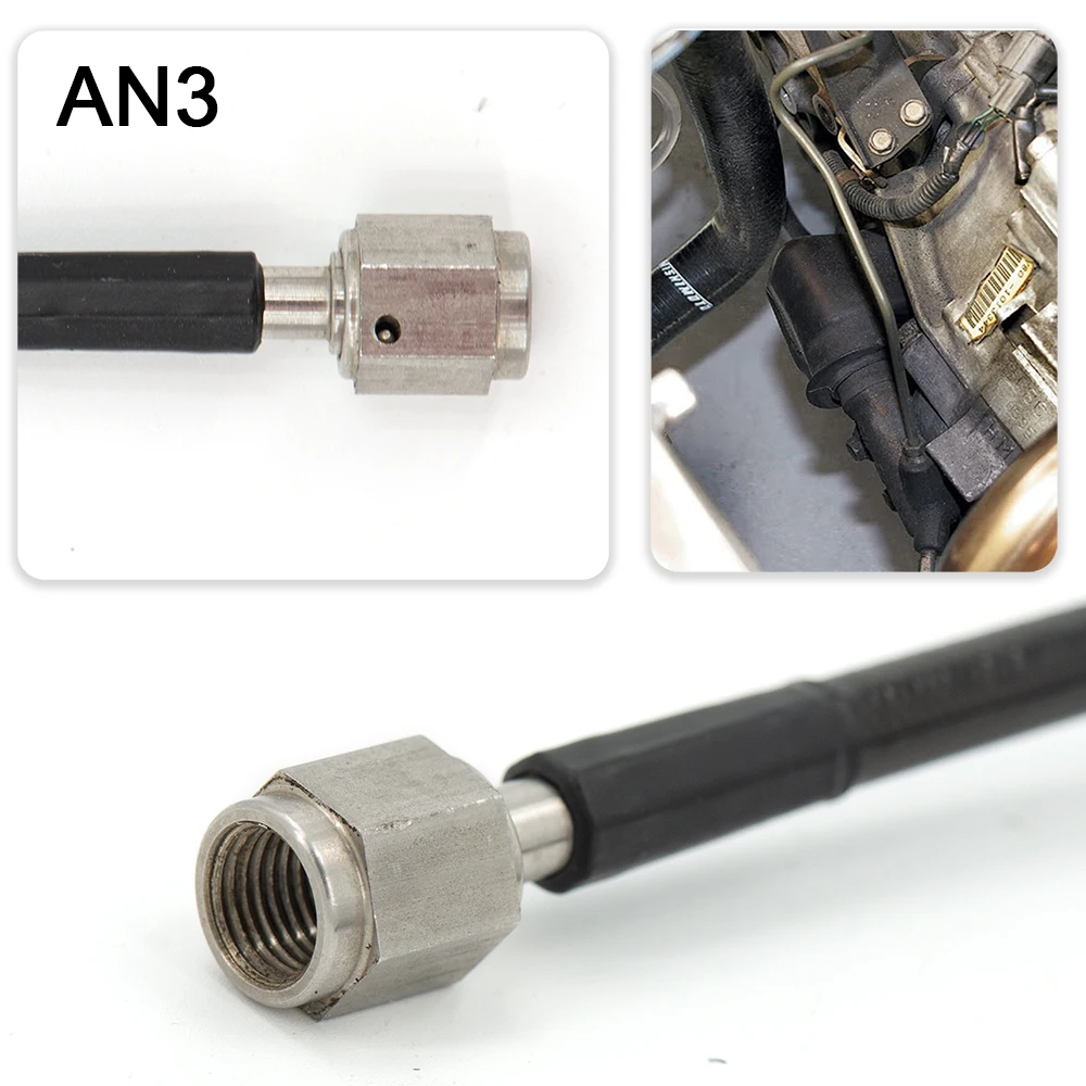Полная линия сцепления Master-Slave Cylinder из нержавеющей стали для Honda Civic Si 06-15, включает фитинг M10 (2 шт.) и фитинг M12. (1 (art.: 3920cbfa53fd9) - 3920cbfa53fd9