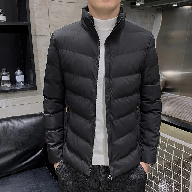 

Men'S Cotton Padded Jacket Autumn And Winter 2020 New Korean Standing Collar Cotton Padded Jacket Men'S Fashion