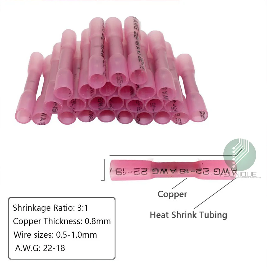 DuraSeal Butt Splices 22-18 Clam Heat-Shrink