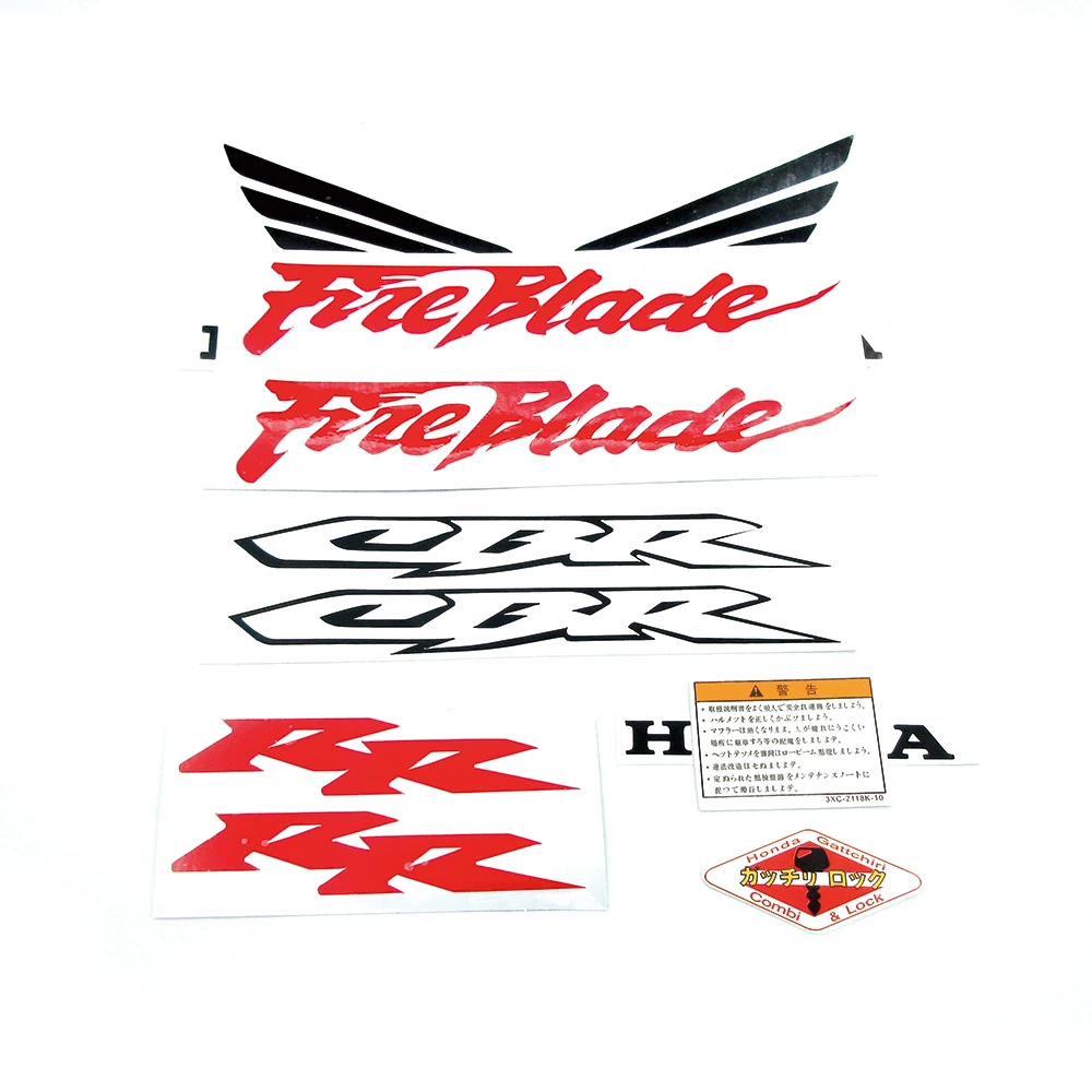 Наклейка для мотоцикла CBR Fireblade наклейка с изображением огня бака колеса значок
