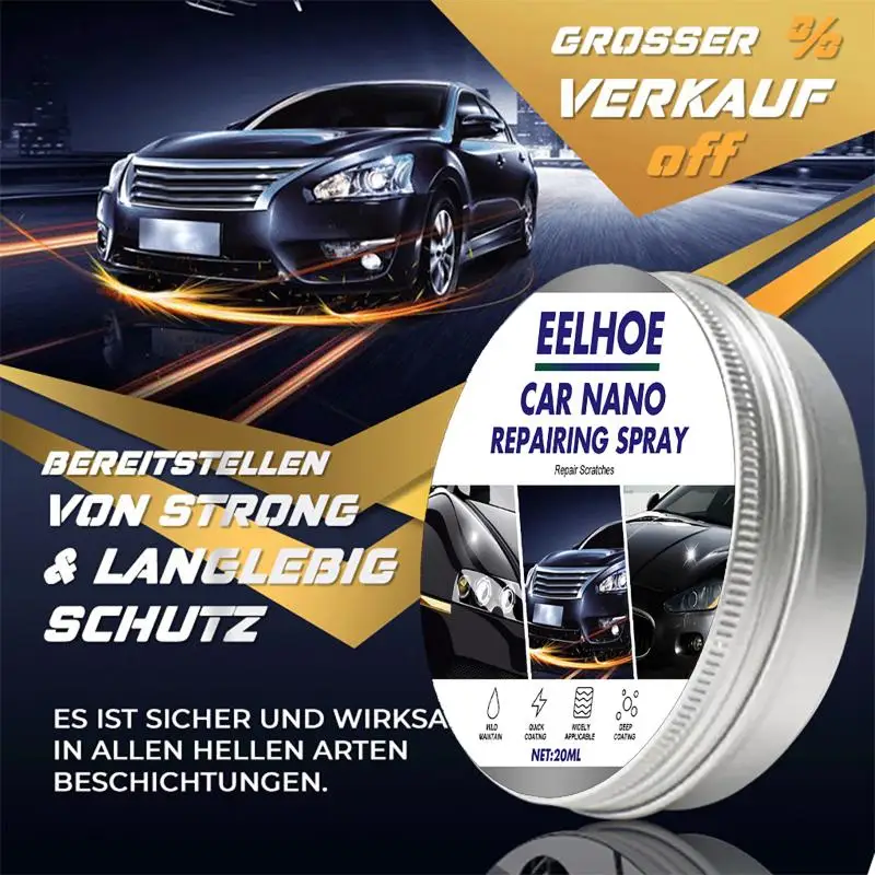 

20ml Nano Cream Glass Ceramic Car Coating Waterproof Nano Ceramics protect shine Auto Paint Care Anti-scratch Super Hydrophobic