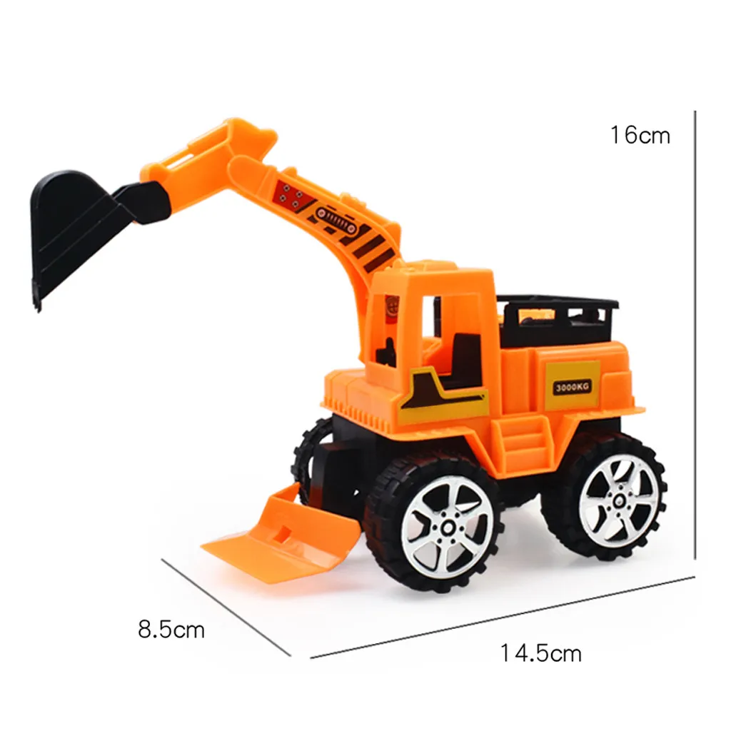 

25# Children's Simulation Car Toy Inertial Engineering Vehicle Excavator Model Toys Children Xmas Gifts Children's Toys
