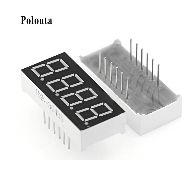 10 шт./лот модуль светодиодного дисплея 1/2/3/4 цифровая трубка 0 36 дюйма катод и