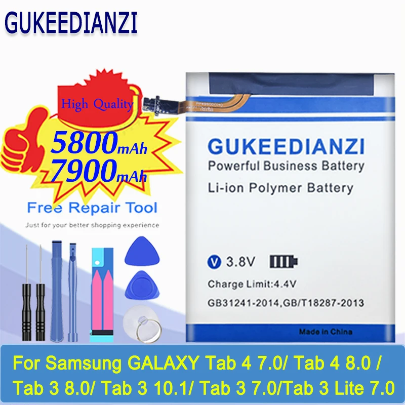Аккумулятор для планшета EB BT230FBE Samsung GALAXY Tab 4 7 0/Tab 8 0/Lenovo 3 10 1/Lenovo Lite 0 SM T230 батарея|tablet