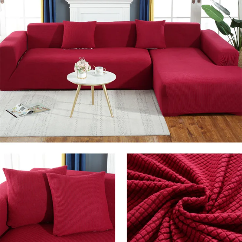 Новинка плотный бархатный чехол для дивана Эластичный Нескользящий