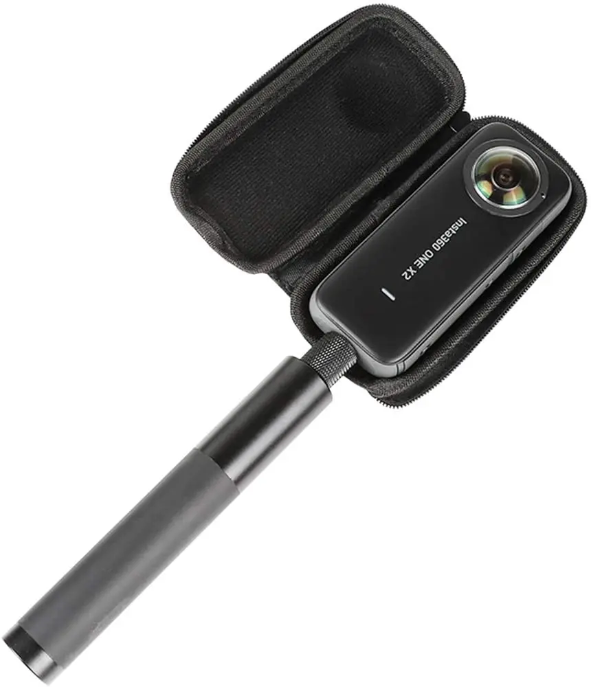 Жесткий Чехол для Insta360 ONE X/X2, Жесткий мини чехол для переноски, жесткий защитный Дорожный Чехол из ПУ для Insta 360 ONE X/X2 - изображение