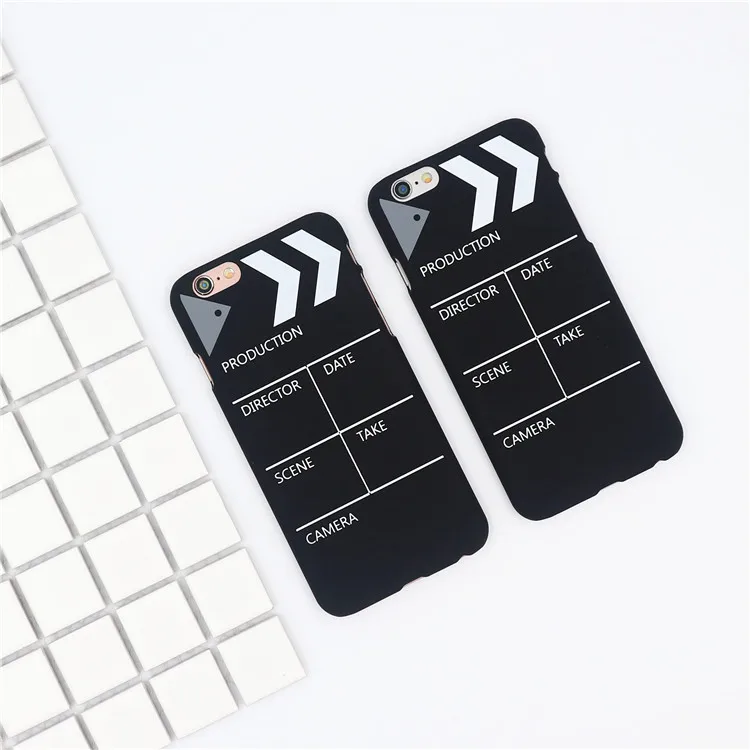 Модный корейский черный чехол для iPhone 11 Pro Max XR Xs Xsmax X 6 6S 7 8 Puls жесткий матовый из