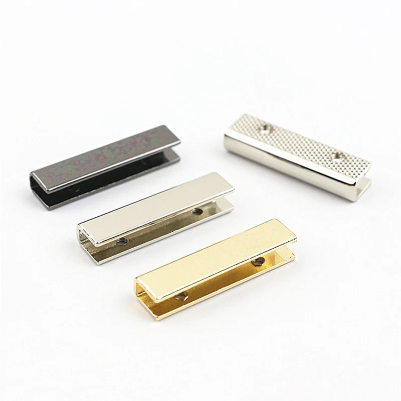 Металлическая длинная пряжка в полоску 2 шт. украшение для сумки зажим рукоделия