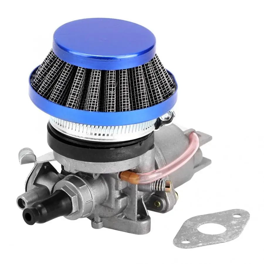 Карбюратор из алюминиевого сплава сменный воздушный фильтр для 47cc 49cc мини