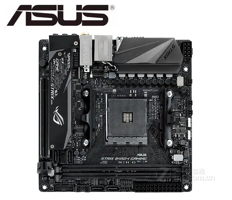 Preise Motherboard Für Neue Für ASUS ROG STRIX B450-I GAMING Buchse AM4 DDR4 32GB USB 2,0 USB 3,1 M.2 B450 Desktop-motherboard