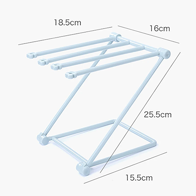 Складной стеллаж для хранения полотенец Держатель посуды тряпичный держатель