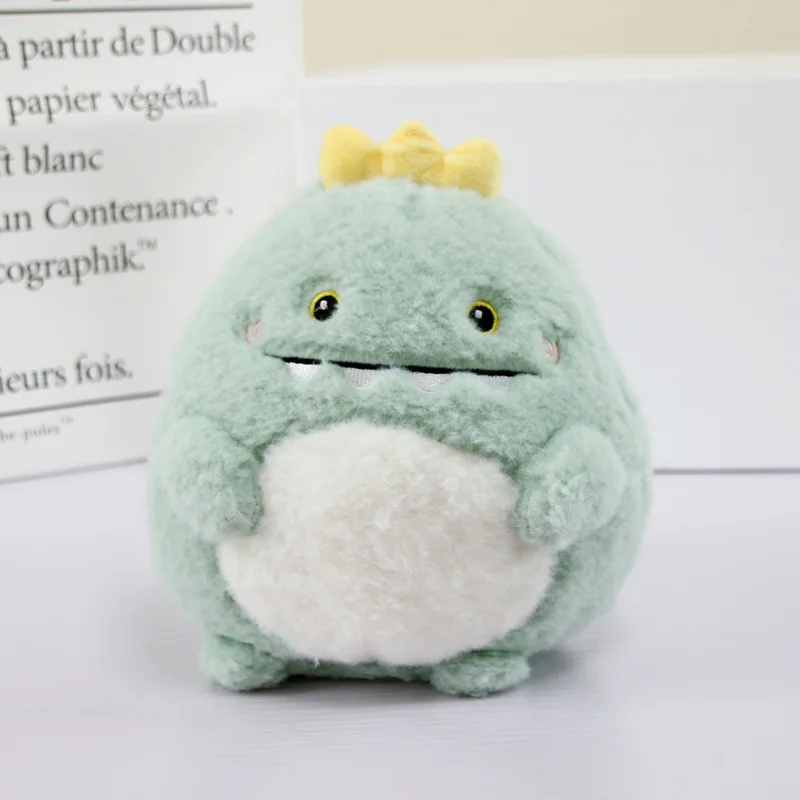 green dinosaur 20 см мини милые мягкие игрушки плюшевые игрушки кролик динозавр мышь плюшевая Детская кукла мягкая детская плюшевая игрушка подарок на день рождения - Цвет: green dinosaur